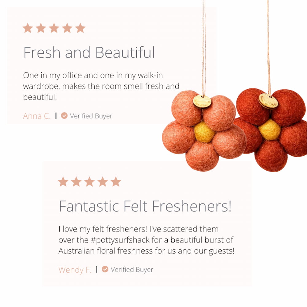 Customer reviews for Felt Fresheners