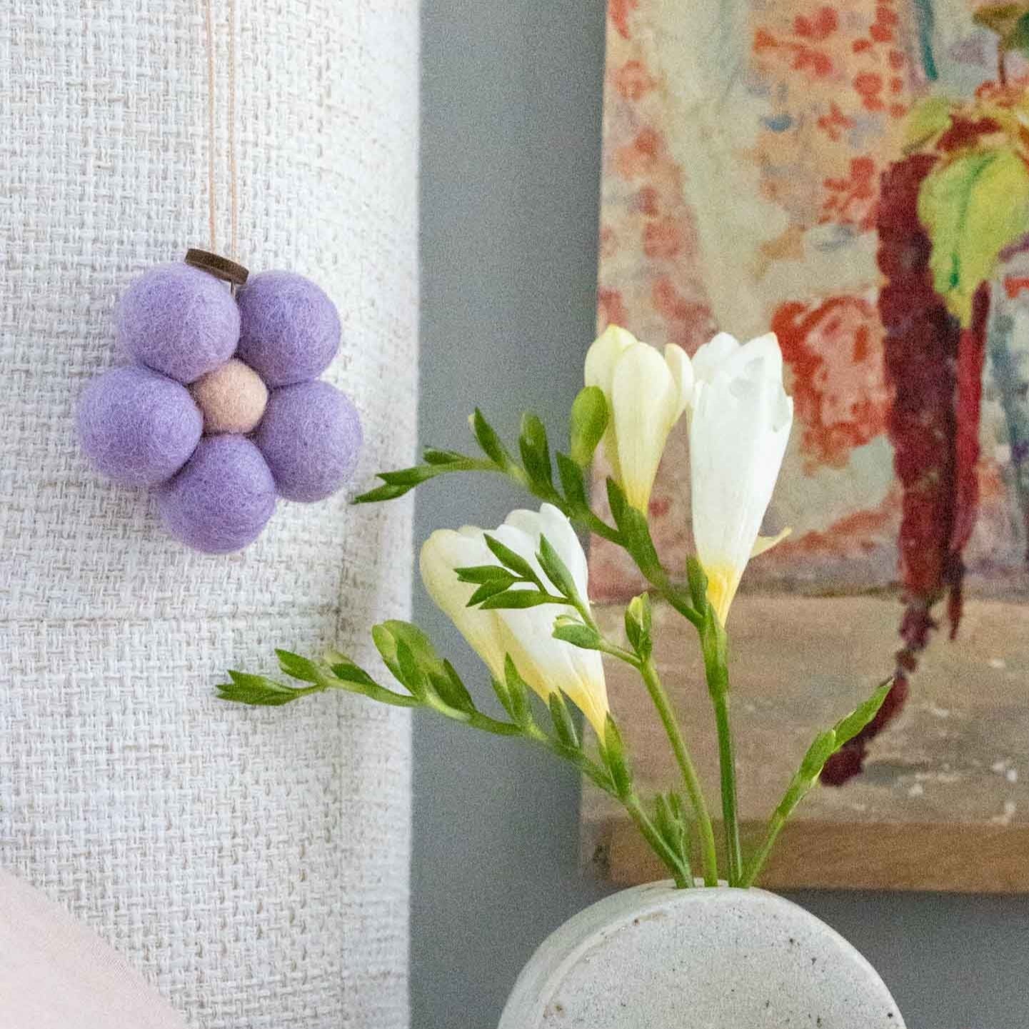 Felt Fresheners by Home Dweller — fairtrade natural room scent