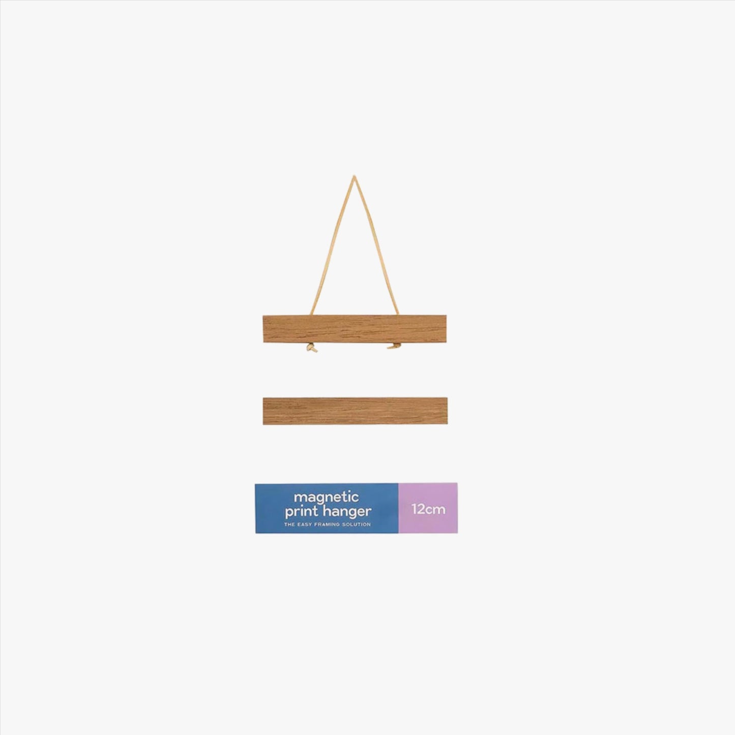 Eco-friendly reusable magnetic print hanger 12cm size