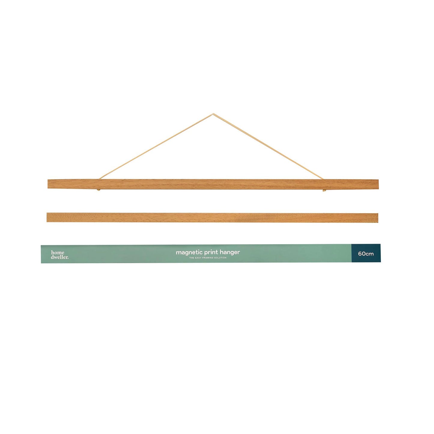 eco-friendly reusable magnetic print hanger 60cm size