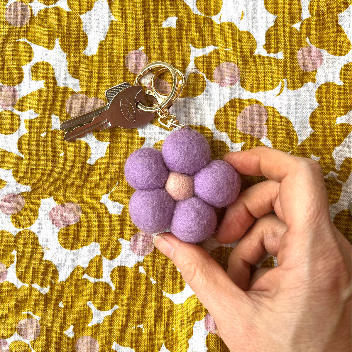 Felted Keychains Felt Keychains – Handmade Gifts for Bags, Keys & More – Home Dweller