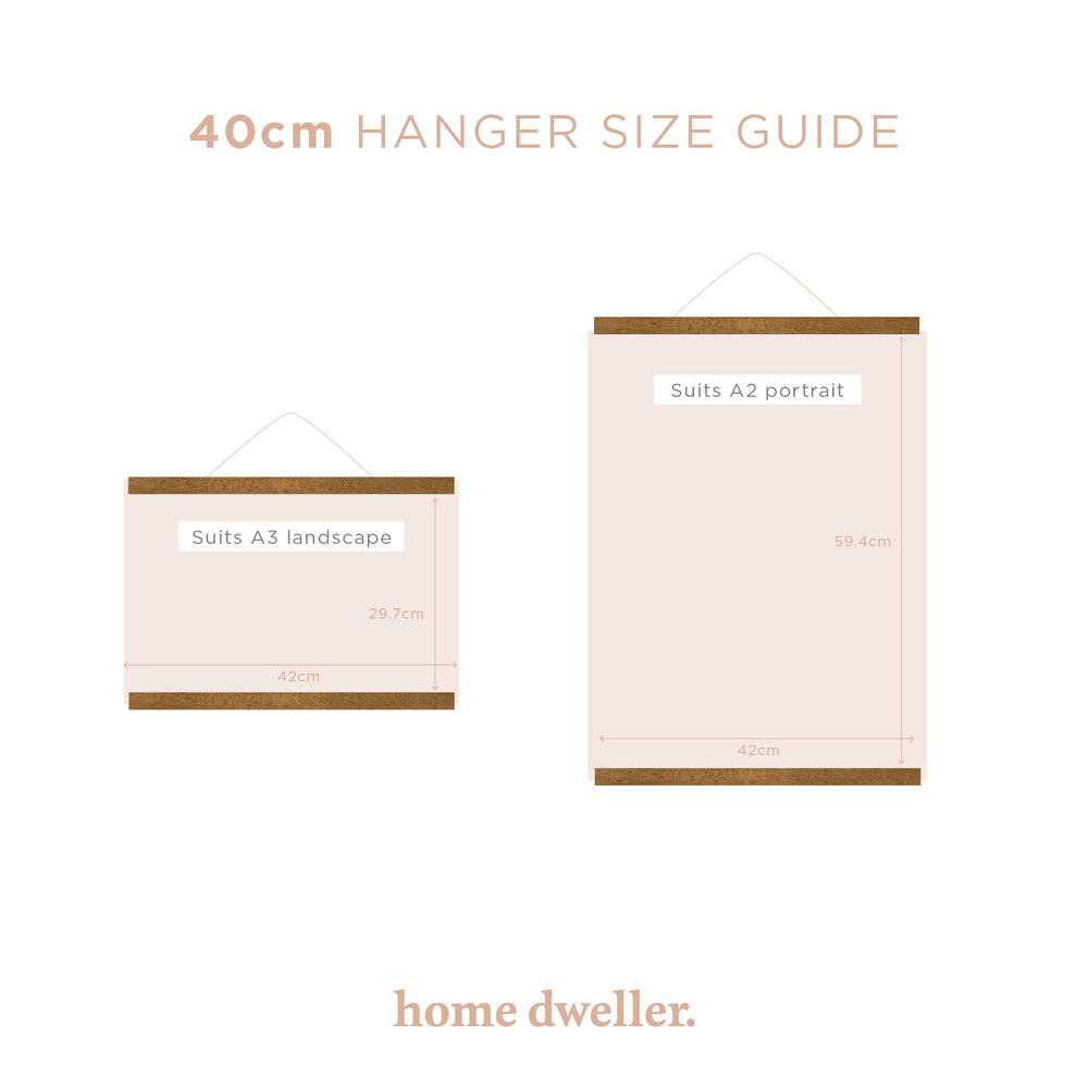 
                  
                    Load image into Gallery viewer, 40cm Magnetic Print Hanger - Home Dweller
                  
                