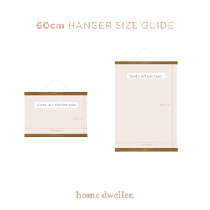 
                  
                    Load image into Gallery viewer, 60cm Magnetic Print Hanger - Home Dweller
                  
                