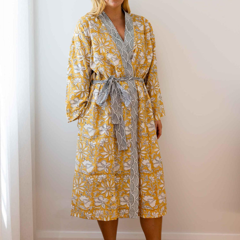 
                  
                    Home Dweller Cotton Robe - Akari
                  
                