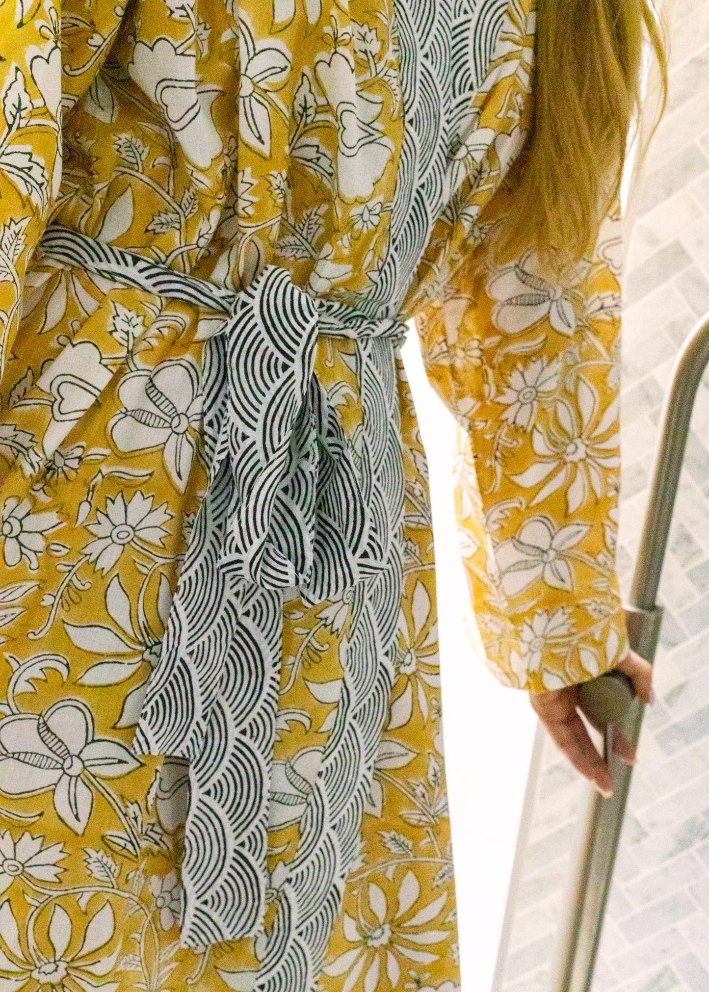 Home Dweller Cotton Robe - Akari