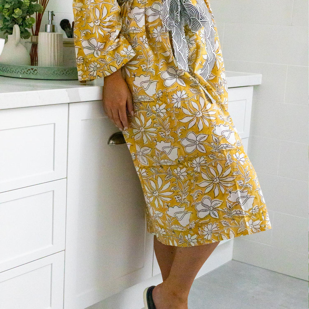 
                  
                    Home Dweller Cotton Robe - Akari
                  
                