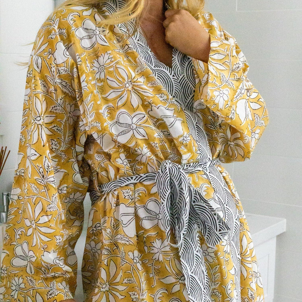
                  
                    Home Dweller Cotton Robe - Akari
                  
                
