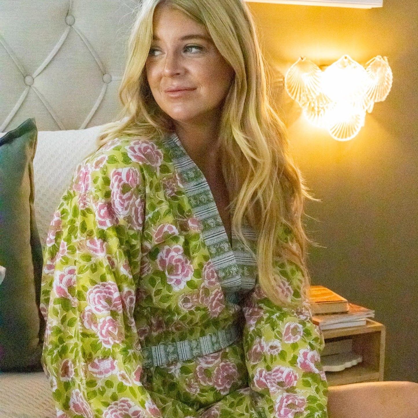 Home Dweller Cotton Robe - Kimiko at home